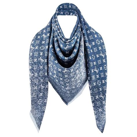 lv denim shawl|louis vuitton denim shawl.